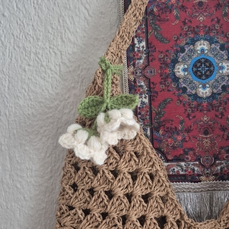 Vadi zambağı charm-anahtarlık