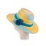 AiA Yellow&Turquoise Pompom hat.(AiA Sarı&Turkuaz Ponponlu Şapka)
