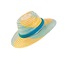 AiA Yellow&Turquoise Pompom hat.(AiA Sarı&Turkuaz Ponponlu Şapka)