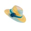 AiA Yellow&Turquoise Pompom hat.(AiA Sarı&Turkuaz Ponponlu Şapka)