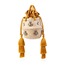 Caramel Queen Bee Basket Bag (Karamel Kraliçe Arı Sepet Çanta)