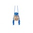 Blue Butterfly Basket Bag (Mavi Kelebek Sepet Çanta)