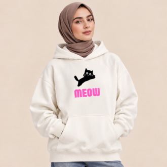 MEOW — Premium Oversize Hoodie