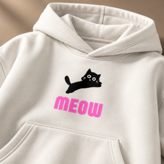 MEOW — Premium Oversize Hoodie