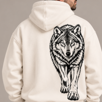 WOLF — Premium Oversize Hoodie