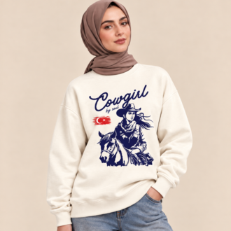 COWGIRL — Premium Oversize Sweatshirt