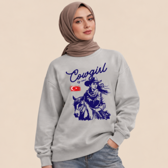 COWGIRL — Premium Oversize Sweatshirt