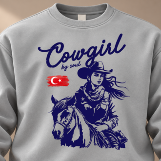 COWGIRL — Premium Oversize Sweatshirt