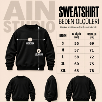 ANDALUSIA — Premium Oversize Sweatshirt
