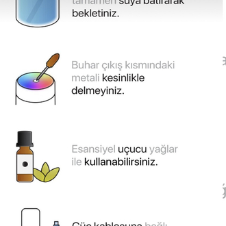 Wiimi 400 ml Ultarsonik Hava Nemlendirici Buhar Makinesi ve Arıma Difüzörü