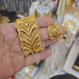 Atın kaplama 22 ayar Yüzüklü Set 