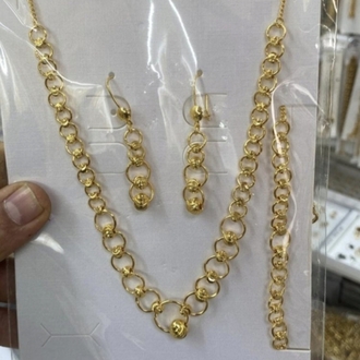 Altin Kaplama 3 lü Set 