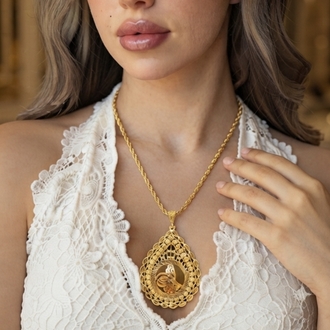Altinkaplama Kolye 