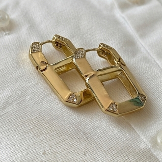 Xupink VIP 14K Serenay Tasarım Küpe