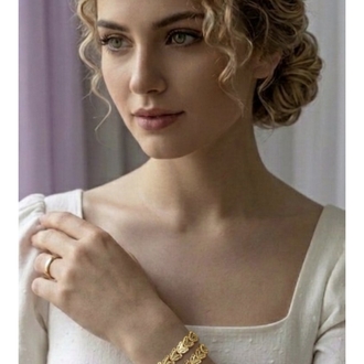 22 Ayar Başak Model Bileklik