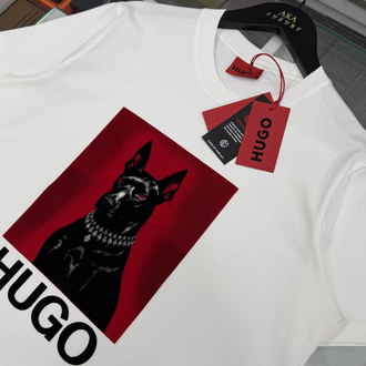 Hugo Premium Yeni Sezon Mağaza Modeli Tişört %100 Cotton