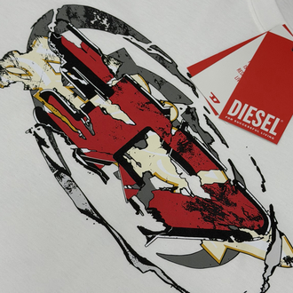Diesel Premium Yeni Sezon Mağaza Modeli Tişört %100 Cotton 