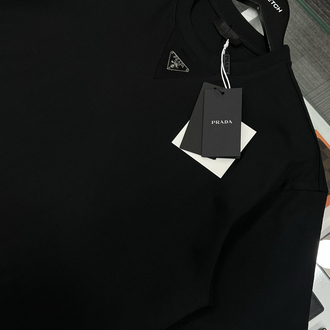 Prada Premium Orta Logo Tişört
