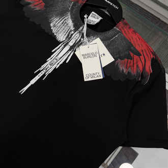 Marcelo Burlon Premium Tişört %100 Cotton 