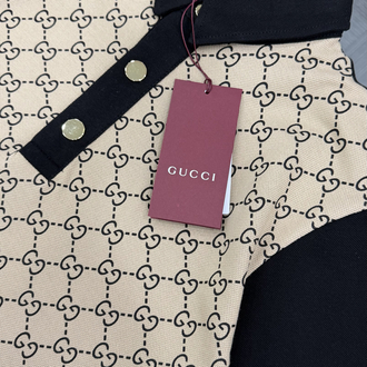 Gucci Premium %100 Cotton Pike Polo Yaka 