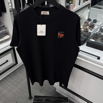 Hermes Premium İthal Logo Yeni Sezon Tişört %100 Cotton 