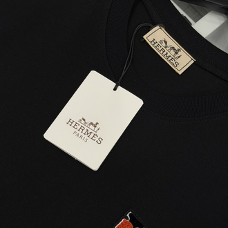 Hermes Premium İthal Logo Yeni Sezon Tişört %100 Cotton 