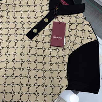Gucci Premium %100 Cotton Pike Polo Yaka 