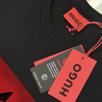 Hugo Premium Yeni Sezon Mağaza Modeli Tişört %100 Cotton