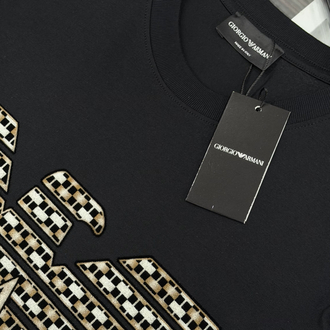 Giorgi Armani Premium Yeni Sezon Mağaza Modeli Tişört %100 Cotton
