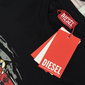 Diesel Premium Yeni Sezon Mağaza Modeli Tişört %100 Cotton 