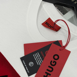 Hugo Premium Yeni Sezon Mağaza Modeli Tişört %100 Cotton