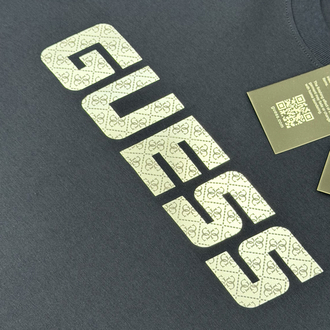 Guess Premium Yeni Sezon Mağaza Modeli Tişört %100 Cotton Lacivert