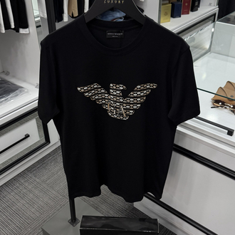 Giorgi Armani Premium Yeni Sezon Mağaza Modeli Tişört %100 Cotton