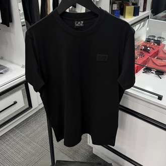 EA7 Basic Logo Premium Yeni Sezon Mağaza Modeli Tişört %100 Cotton