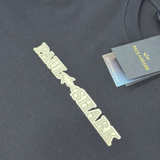 Paul&Shark Yeni Sezon Mağaza Modeli Tişört %100 Cotton Lacivert
