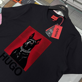 Hugo Premium Yeni Sezon Mağaza Modeli Tişört %100 Cotton