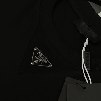 Prada Premium Orta Logo Tişört