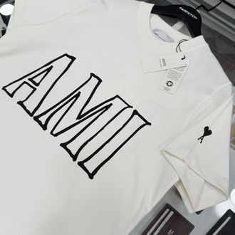 Ami Paris Premium Tişört %100 Cotton 
