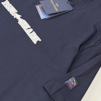 Paul&Shark Yeni Sezon Mağaza Modeli Tişört %100 Cotton Lacivert