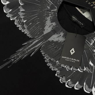 Marcelo Burlon Premium Yeni Sezon Mağaza Modeli Tişört %100 Cotton