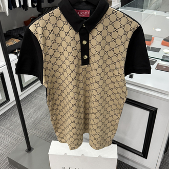 Gucci Premium %100 Cotton Pike Polo Yaka 