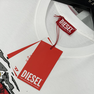 Diesel Premium Yeni Sezon Mağaza Modeli Tişört %100 Cotton 