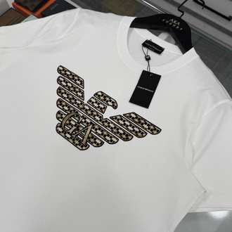 Giorgi Armani Premium Yeni Sezon Mağaza Modeli Tişört %100 Cotton