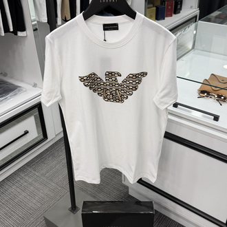 Giorgi Armani Premium Yeni Sezon Mağaza Modeli Tişört %100 Cotton