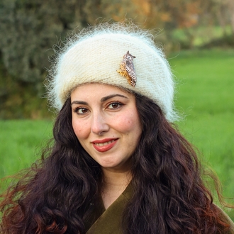 Puhu Baykuşu BROŞ (Bubo bubo)