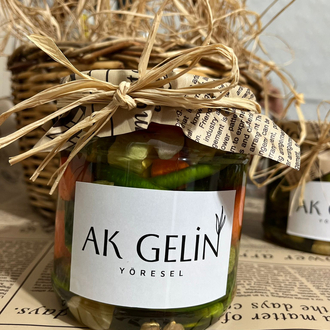 Yöresel Karışık Turşu(Kışlık) 1 KG