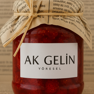 Yöresel Ev Yapımı Çilek Reçeli 1 KG