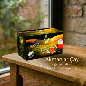 Akmanlar Çay - Demlik Süzen Poşet Çay (5 kg) - Butik Seri