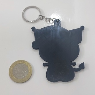 3D Kuromi Anahtarlık 