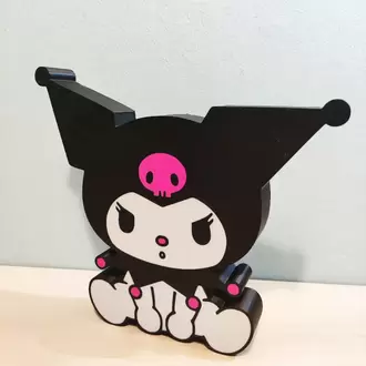 3D Kuromi Masa Aksesuar 24*22*3 3d Baskı